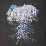 Футболка Смерч Оверсайз Принт #3 Вываренная Серая