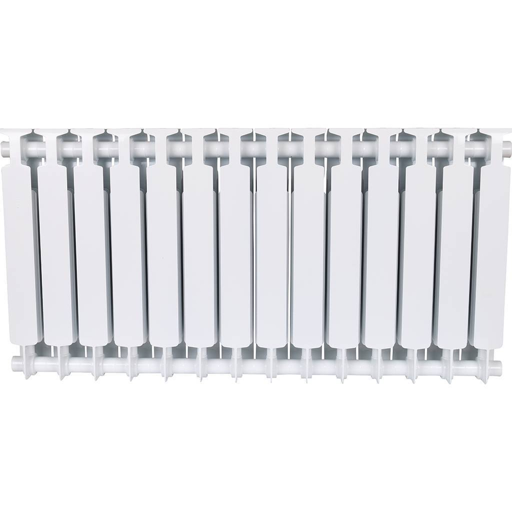 RIFAR MONOLIT 500 14 секций радиатор биметаллический боковое подключение (белый RAL 9016)