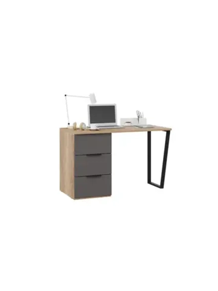 Стол письменный Графит софт 120х58,2х75,1 см