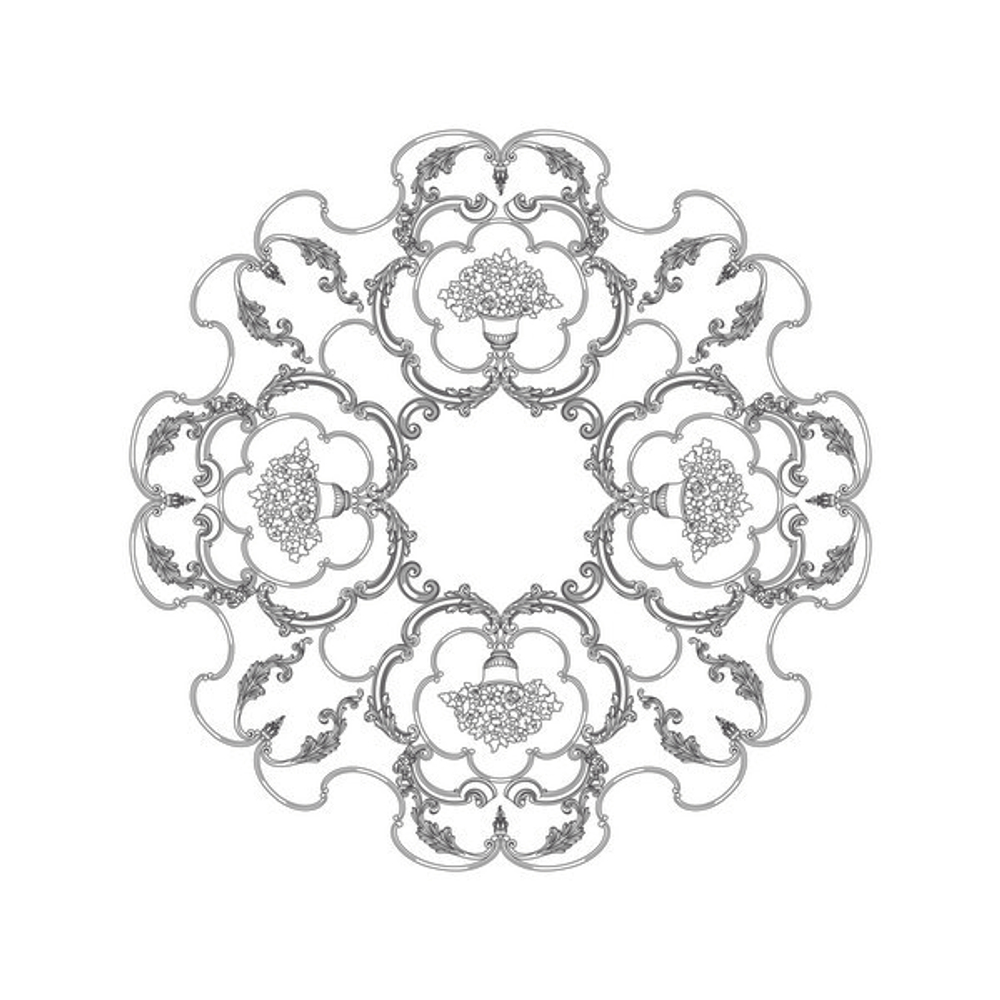 Розетка RODECOR 87103BR 1800 мм