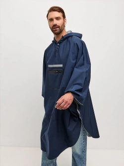 Дождевик-пончо синий Gamp membrane Blue