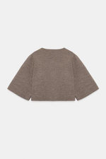 Короткая вязаная кофта - ZARA
