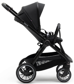 Коляска Agex Prima Pro 3 в 1 с автокреслом i-Team Black APA657 Midnight Grey (Темно-серый)