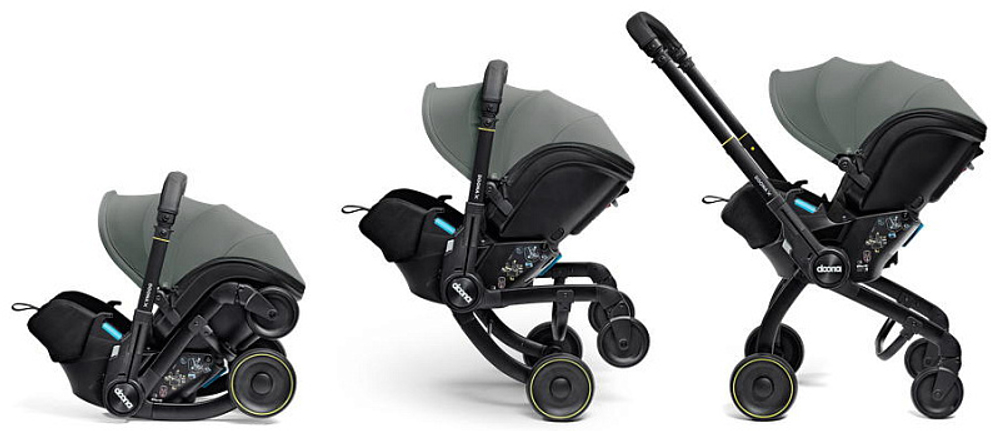 Коляска и Автокресло Doona X Slate Green (Forest Grey)