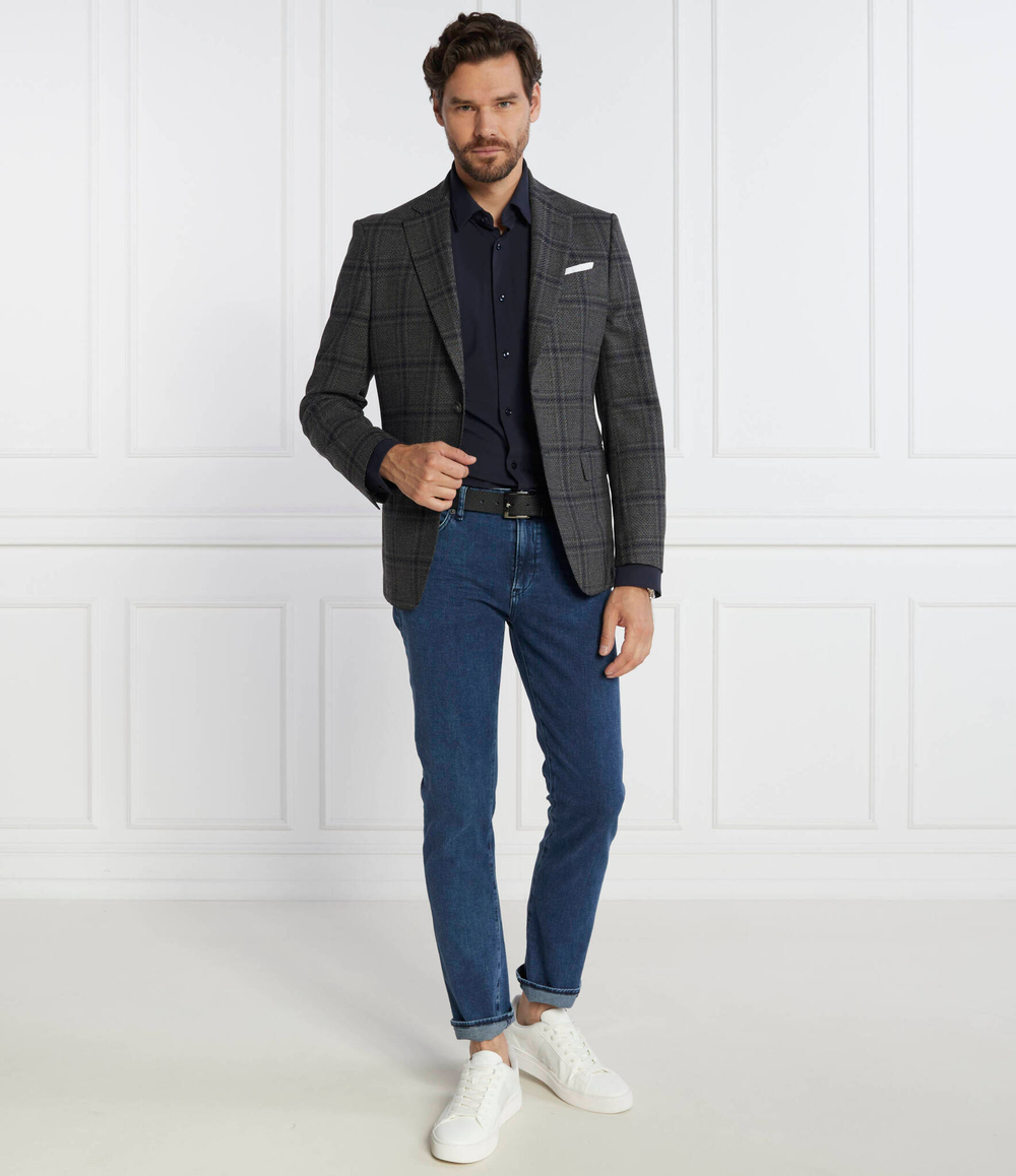 Рубашка P-HANK BOSS BLACK - темно-синий(50503554)