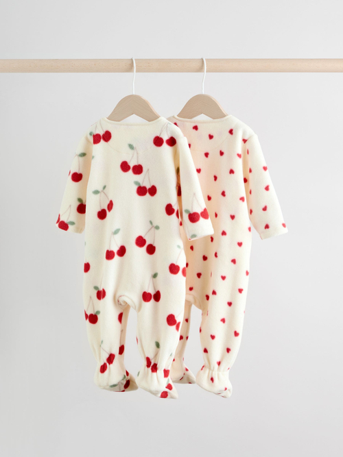 Комбинезон / Cлип для малышей флисовый Next F35-899, 2 шт., Молоный