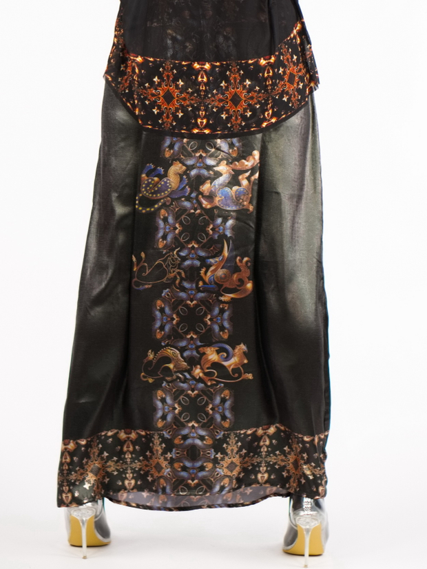 Юбка «Загадки скифов» по мотивам скифских тотемных изображений