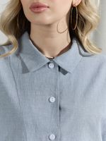 Костюм женский Ангелина-1 Виотекс СЕРО-СИНИЙ МЕЛАНЖ