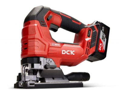 Лобзик аккумуляторный DCK KDMQ85,18В, 2*5 А/ч и з/у, 800-3500 ход/мин, кейс