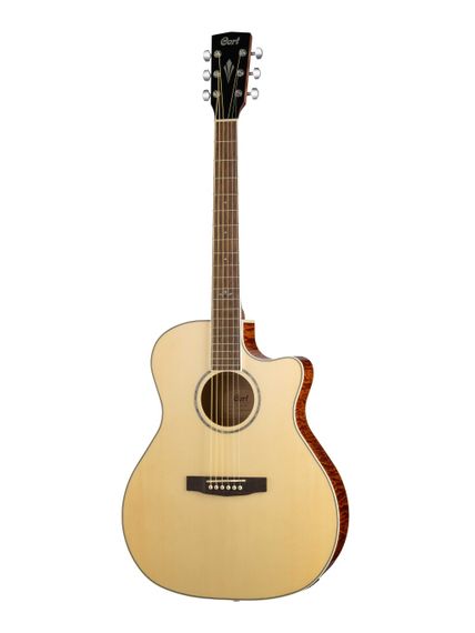 Cort GA-FF-NAT Grand Regal Series - электро-акустическая гитара, с вырезом, натуральный