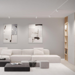 359491 SHINO NT24 138 белый Трековый низковольт. св-к диммир. со сменой цв.температуры, пульт ДУ/Tuya Smart Life IP20 LED 10W 48V 3000-6500K FLUM