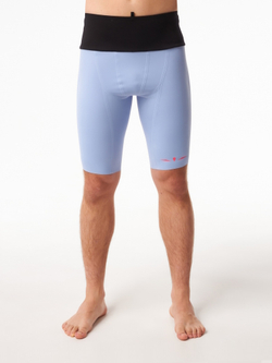 ТАЙТСЫ КОРОТКИЕ МУЖСКИЕ С ПОЯСОМ SFA SHORT TIGHT | SKYBLUE