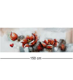 ART-812 Картина «Красные искры на снегу»