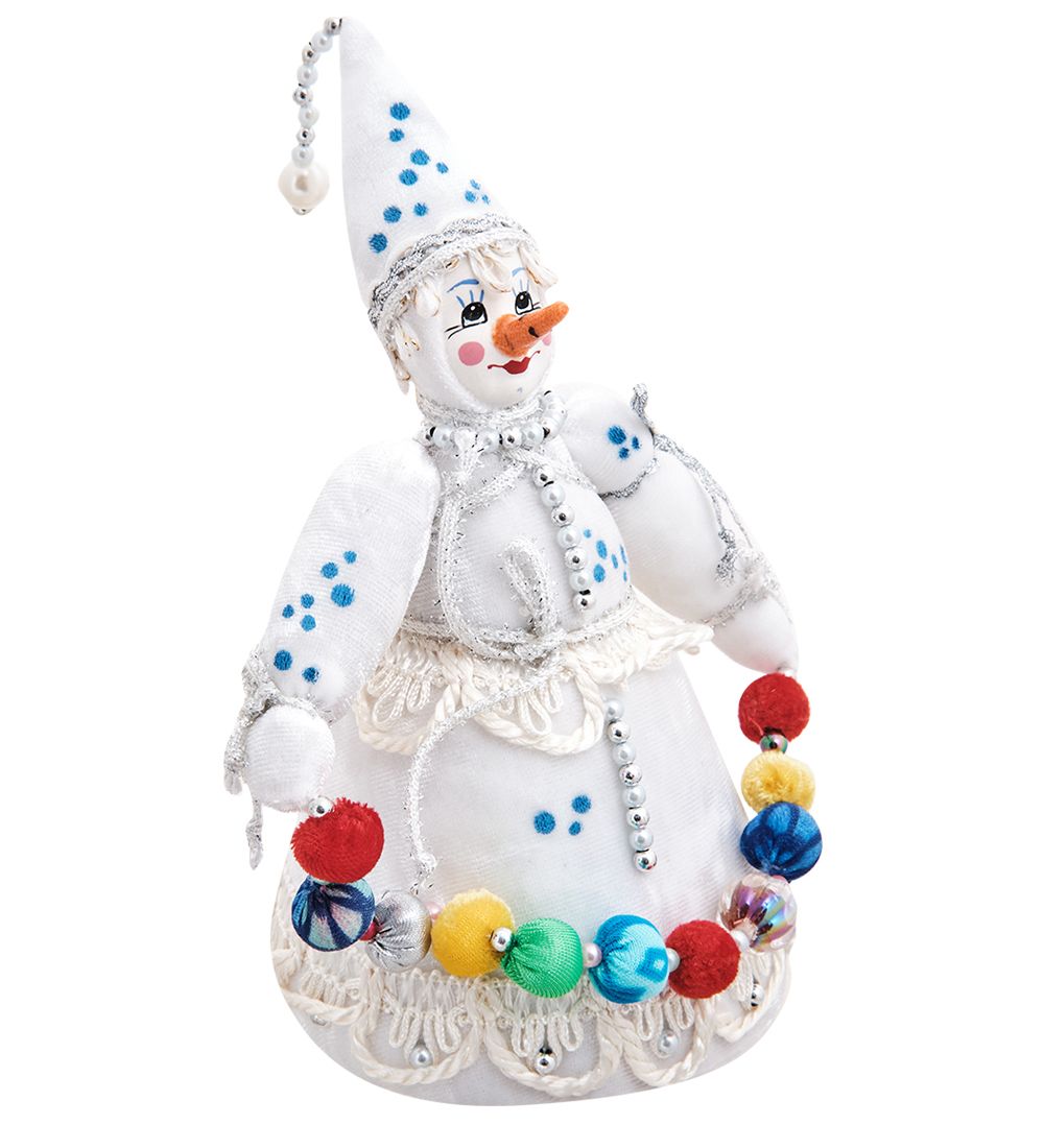 РусКукла RK-932 Кукла малая «Снеговик»