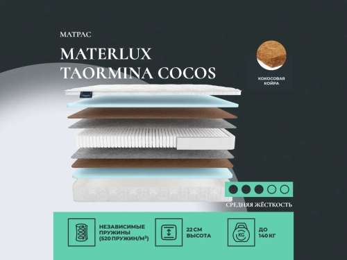 Матрас Materlux Taormina Cocos