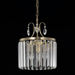 Citilux Инга CL335133 Люстра хрустальная подвесная Бронза