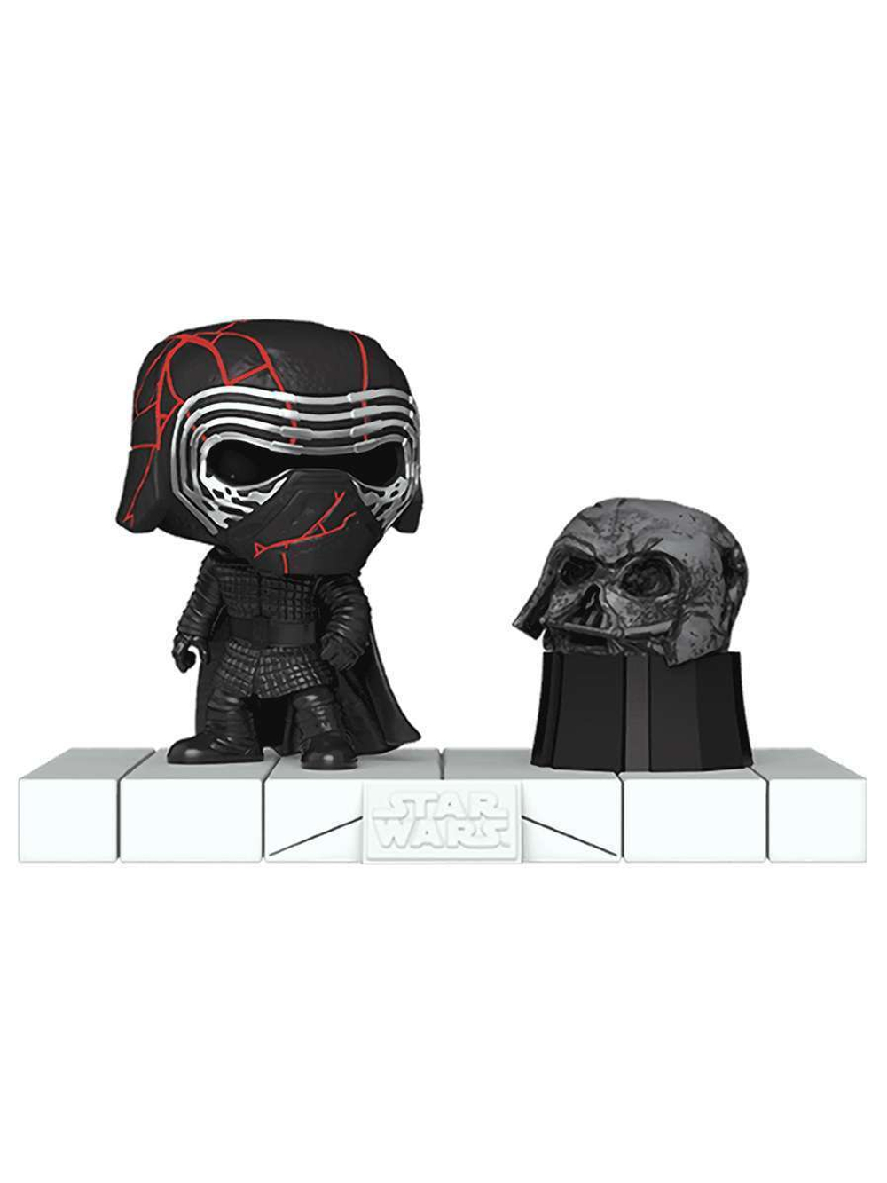 Фигурка Funko POP! Deluxe Bobble Star Wars Darkside Kylo Ren with Darth Vader's Helmet (739) 80772
