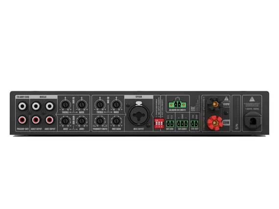 CVGAUDIO NEXT T-LITE 120 профессиональный микшер-усилитель, мощность 120W/100V