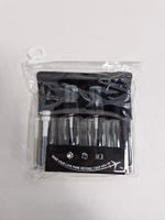 Дорожный набор 5 ёмкостей ЧЕРНЫЙ