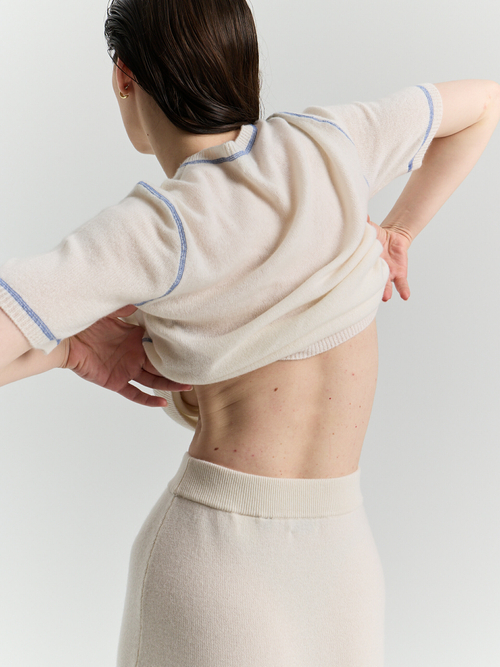 Кашемировая футболка