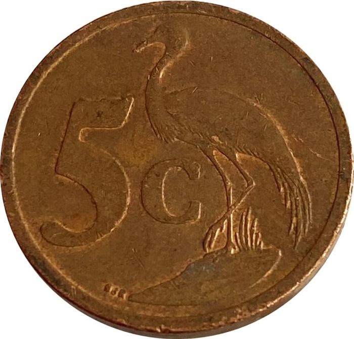 5 центов 2000 ЮАР