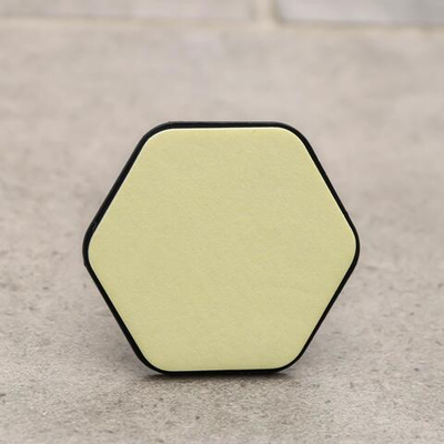 Набор из 2 черных самоклеящихся крючков «Классика. Шестиугольник» (Цвет: не задано)