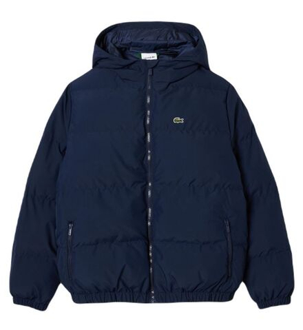 Куртка детская Lacoste Water Embroidered Crocodile Hooded Puffed