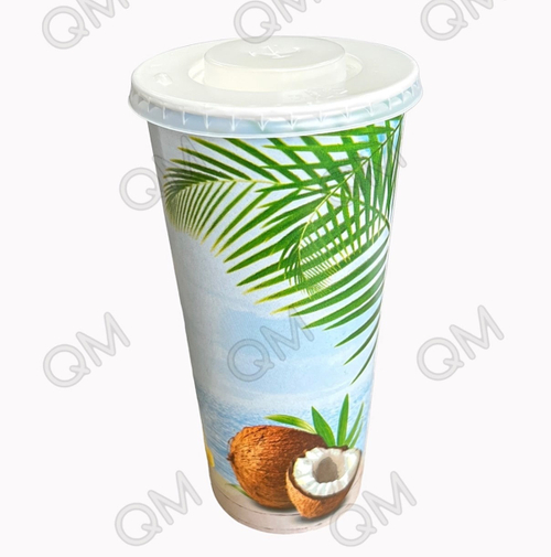 Стакан бумажный 500мл для хол, напитков " Море" (50шт/20уп/1000шт)