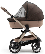 Коляска Agex Prima Pro 3 в 1 с автокреслом i-Team ATG080 Grey APP232 Beige (Бежевый)