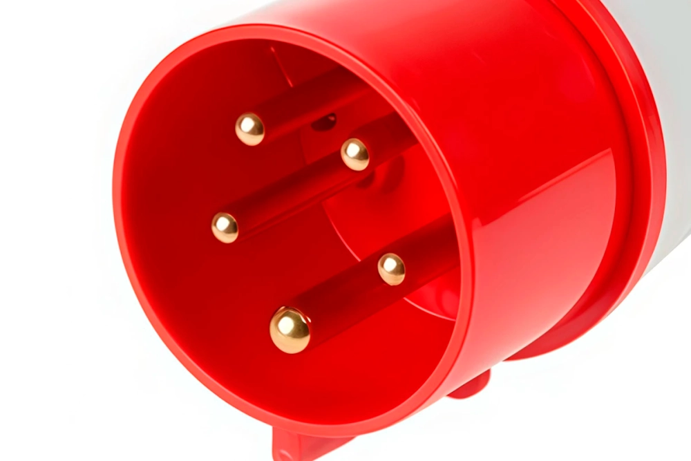 Вилка переносная 5 контактов 3Р+РЕ+N 32А 380В IP44 REXANT