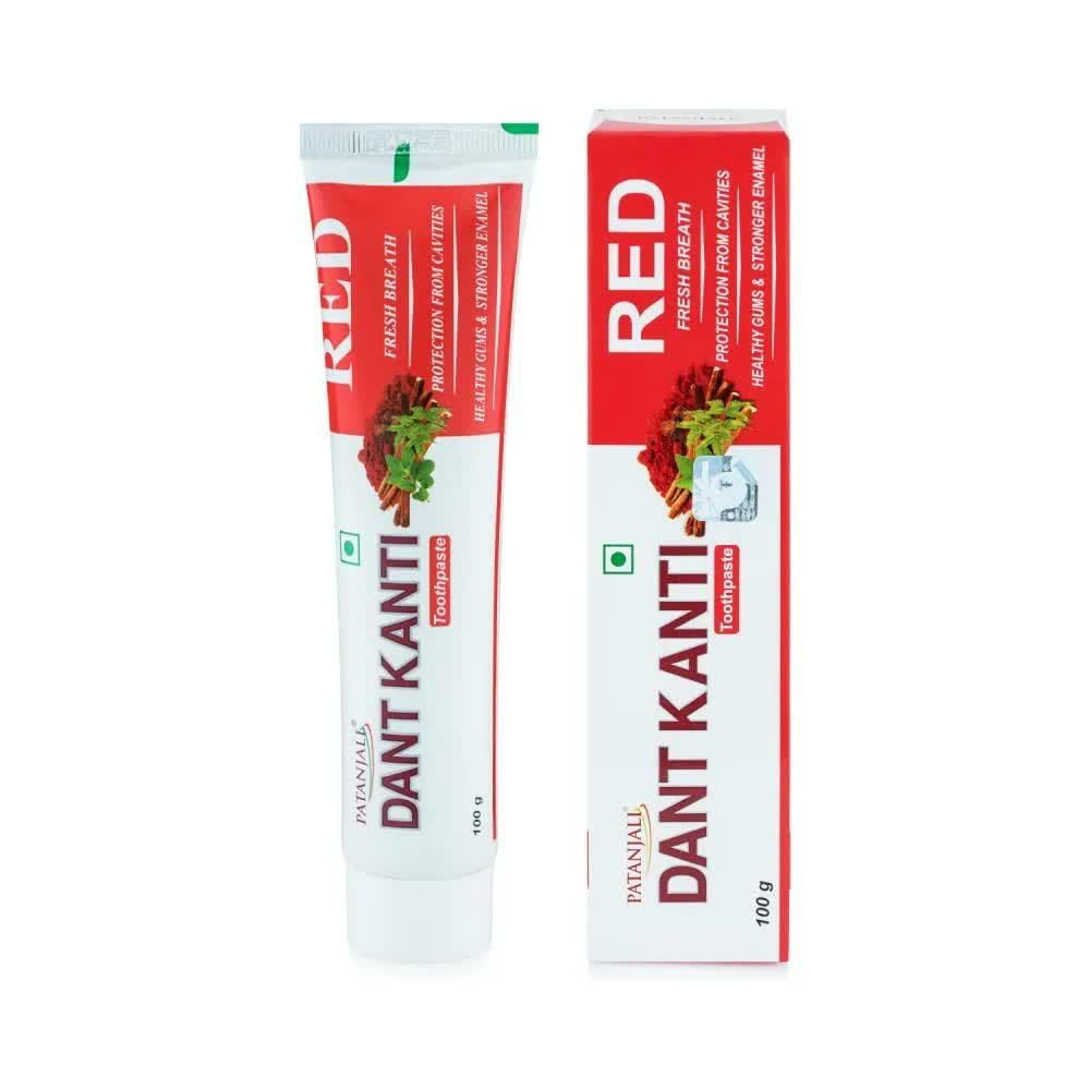 Зубная паста Patanjali Dant Kanti Red 100 г