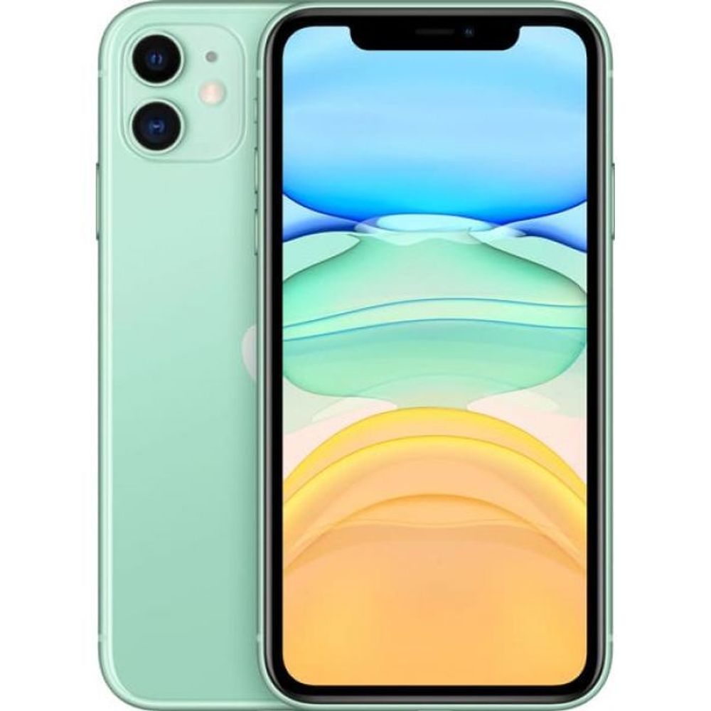 Смартфон Apple iPhone 11 128 ГБ, зеленый
