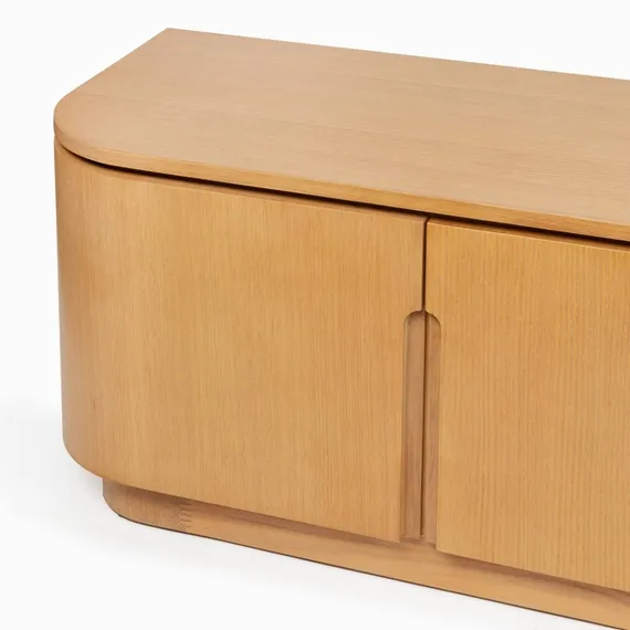 Тумба под ТВ Nara 200х40 см, шпон дуба