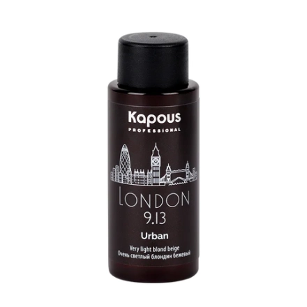 9.13 краситель жидкий полуперманентный для волос, Лондон / LC Urban 60 мл