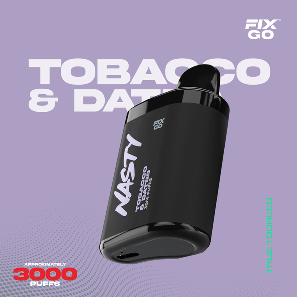 Купить Одноразовый Pod Nasty Fix Go - Tobacco&Dates (3000 затяжек)