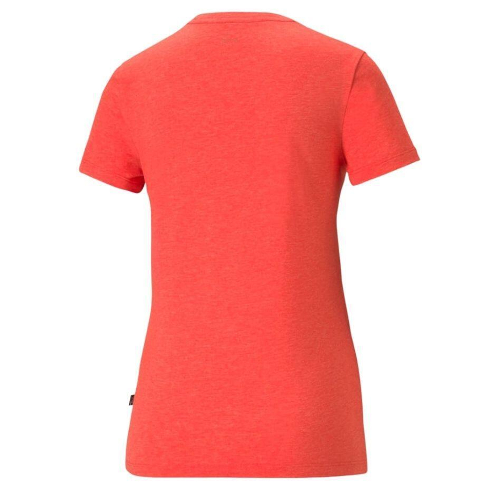 Puma active logo heather tee 2025