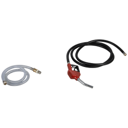 WDK-DYB40HT Электрический насос для раздачи топлива, раздаточный шланг 2 м, ПВХ шланг 4 м с латунным