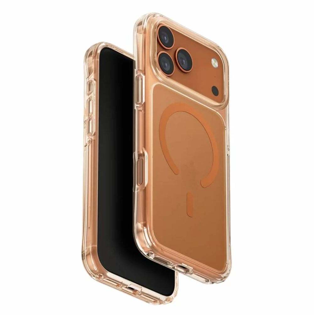 Чехол Uniq для iPhone 17 Pro LifePro Xtreme AF с MagSafe (Оранжевый)