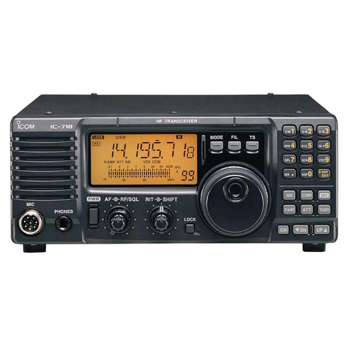 КВ трансивер радиолюбительский Icom IC-718