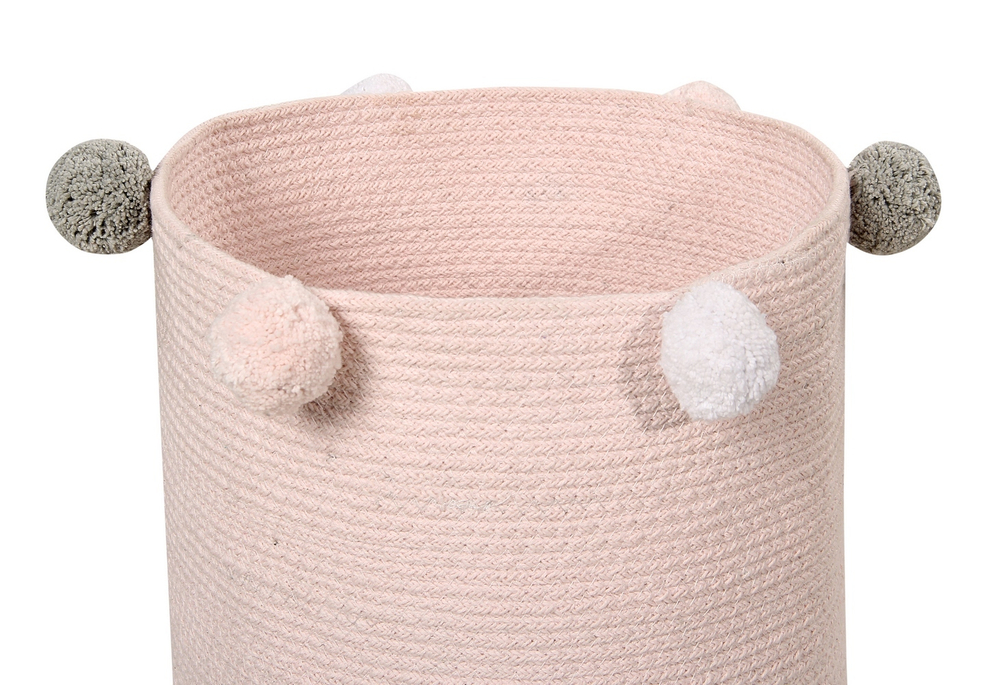 Корзина Lorena Canals Bubbly Pink (30 x Ø30 см)