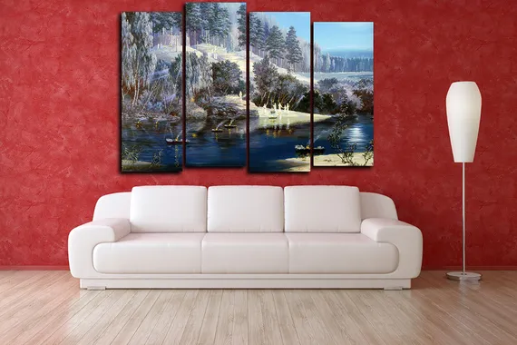 Модульная картина "Зима"