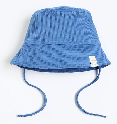 Чепчик-панама "Basic line" р.46 см, синий 9539018 (Крошка Я)