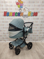 Коляска трансформер Farfello Aimile Pro аквамарин