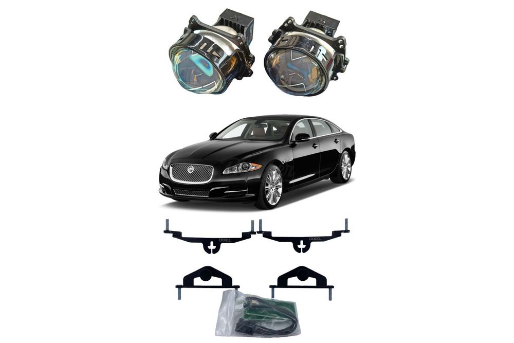 Комплект для замены штатных линз с AFS Jaguar XJ IV X351 2009-2015
