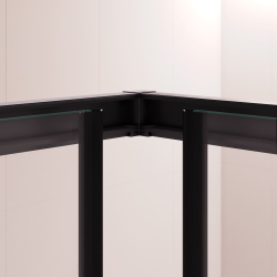 Душевой уголок RGW PA-030B (Прозрачное, 900x900)