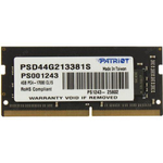 Модуль памяти Patriot Signature Line DDR4 SODIMM 4Gb PC4-17000 CL15