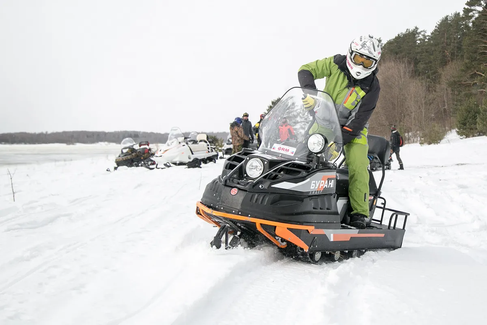Снегоход РМ БУРАН ЛИДЕР АЕ