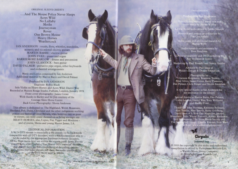 Jethro Tull / Heavy Horses (New Shoes Edition)(3CD+2DVD)