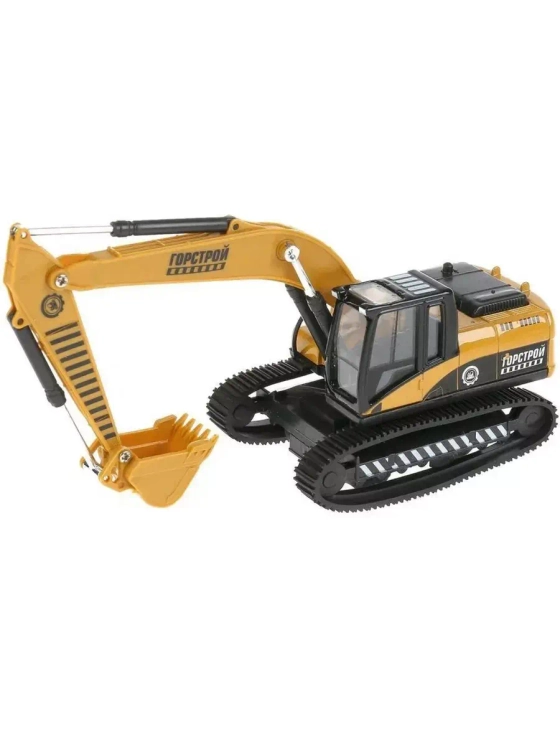 Машинка детская Гусеничный экскаватор звук, свет 17 см