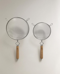 Zara Home дуршлаг из нержавеющей стали, цвет коричневый, 28.8 см